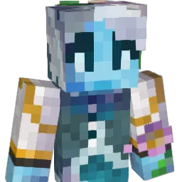 Ztwin Minecraft avatar bust