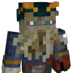 Zues2K Minecraft avatar bust