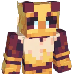 ZukiBee Minecraft avatar bust