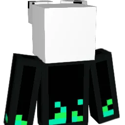 Zwartekaas Minecraft avatar bust