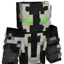 Zweite Minecraft avatar bust