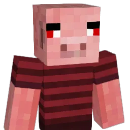 ZxcPig Minecraft avatar bust