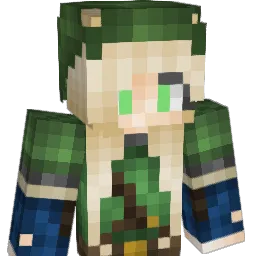 Zybria Minecraft avatar bust