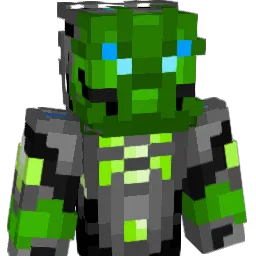 Zyudenryu Minecraft avatar bust