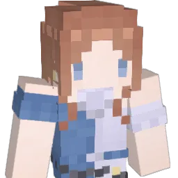 _AKACHAN Minecraft avatar bust