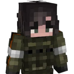 _ChurningRxinbow Minecraft avatar bust