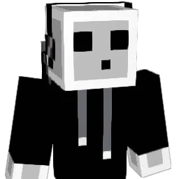 _D1Key Minecraft avatar bust