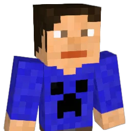 _Dansku Minecraft avatar bust