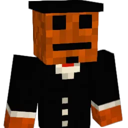 _Mr_Pumpkin_ Minecraft avatar bust