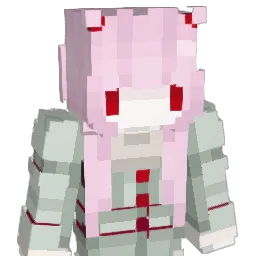 _PINK_Y Minecraft avatar bust