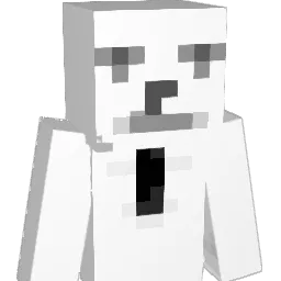 _Poker_Face_ Minecraft avatar bust