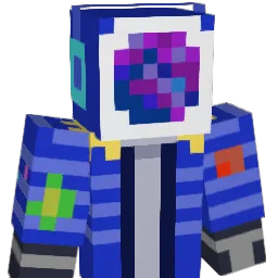 __CAINE___ Minecraft avatar bust