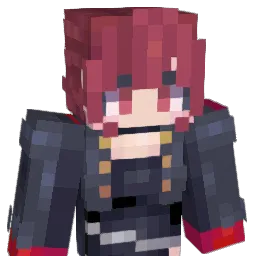 __FireFox_ Minecraft avatar bust
