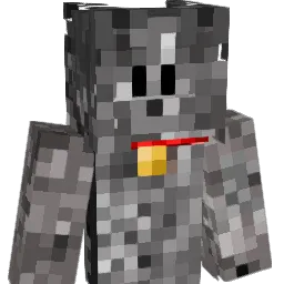 __Fried Minecraft avatar bust
