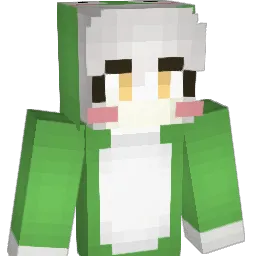 __Raccoon Minecraft avatar bust