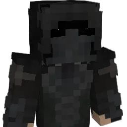 __Rorschach Minecraft avatar bust