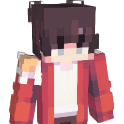_______________A Minecraft avatar bust