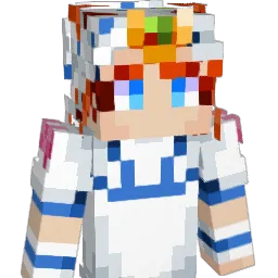 _aqua Minecraft avatar bust