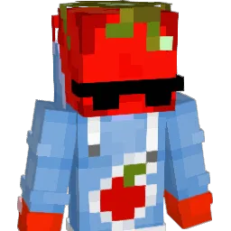 _red_Niko Minecraft avatar bust