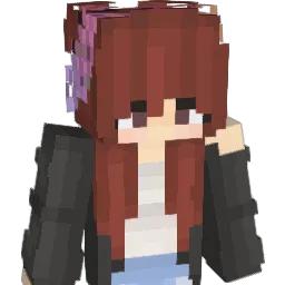 _violett Minecraft avatar bust