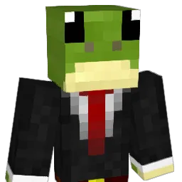 aFroggo Minecraft avatar bust