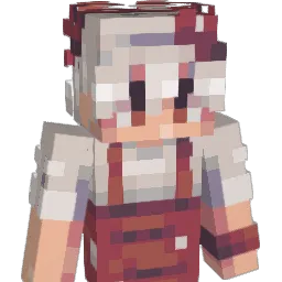 aPsychedelic Minecraft avatar bust