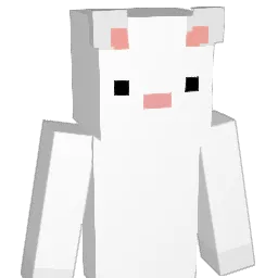 a___ing Minecraft avatar bust