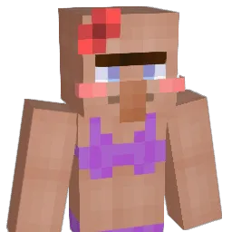 a_miki Minecraft avatar bust