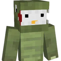 a_red_penguin Minecraft avatar bust