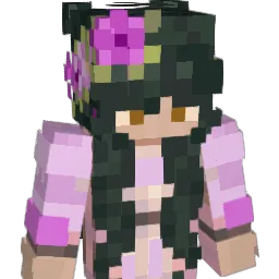 aaaquagirl Minecraft avatar bust