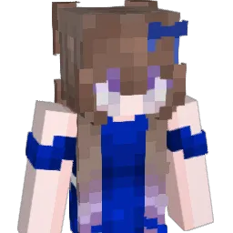aammelia Minecraft avatar bust