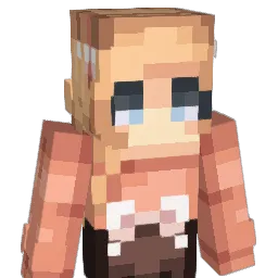 abbymaske Minecraft avatar bust
