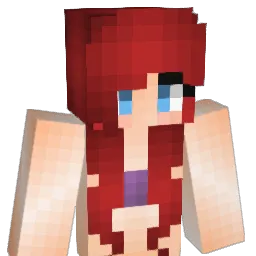 abbysaurusrex Minecraft avatar bust
