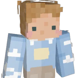 abgebrannter Minecraft avatar bust