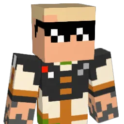 able34 Minecraft avatar bust