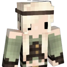 accha Minecraft avatar bust
