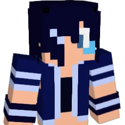 accle Minecraft avatar bust