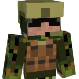 acipensersturio Minecraft avatar bust