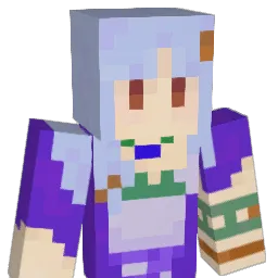 acorella Minecraft avatar bust