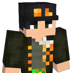 adiicted Minecraft avatar bust