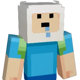 adinblonde Minecraft avatar bust