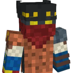 adminunior Minecraft avatar bust