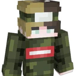admisorX Minecraft avatar bust