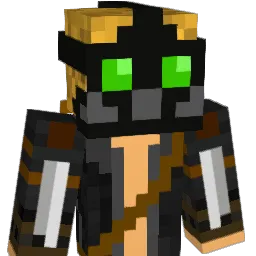 adumblond Minecraft avatar bust