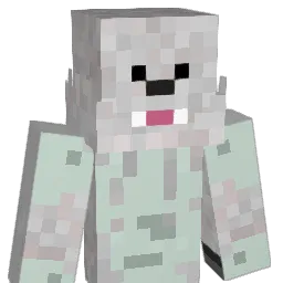 aerodent Minecraft avatar bust