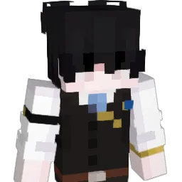 aesthetcs Minecraft avatar bust