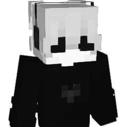 afraiod Minecraft avatar bust