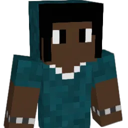 afropop Minecraft avatar bust