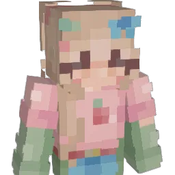 afrrr Minecraft avatar bust