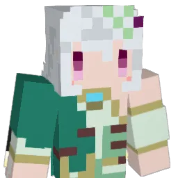 aginexe Minecraft avatar bust